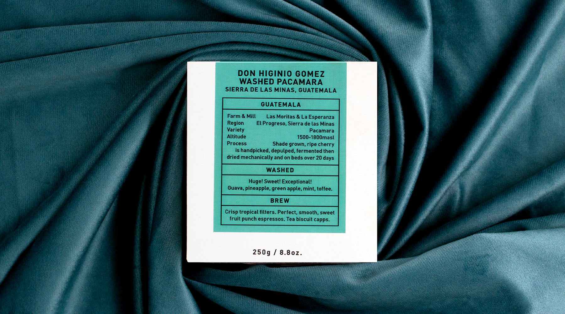Don Higinio Gomez Washed Pacamara