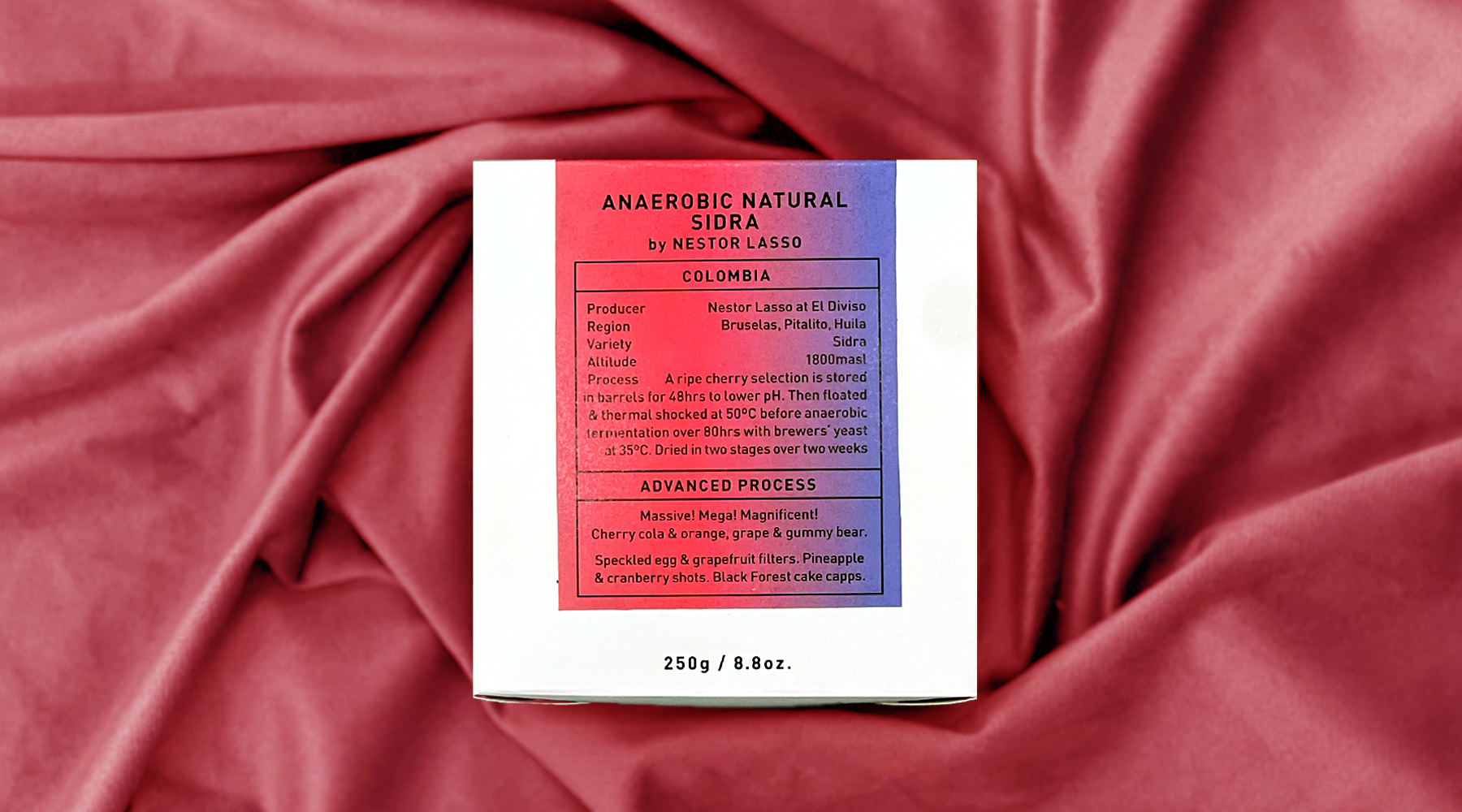 Anaerobic Natural Sidra by Nestor Lasso