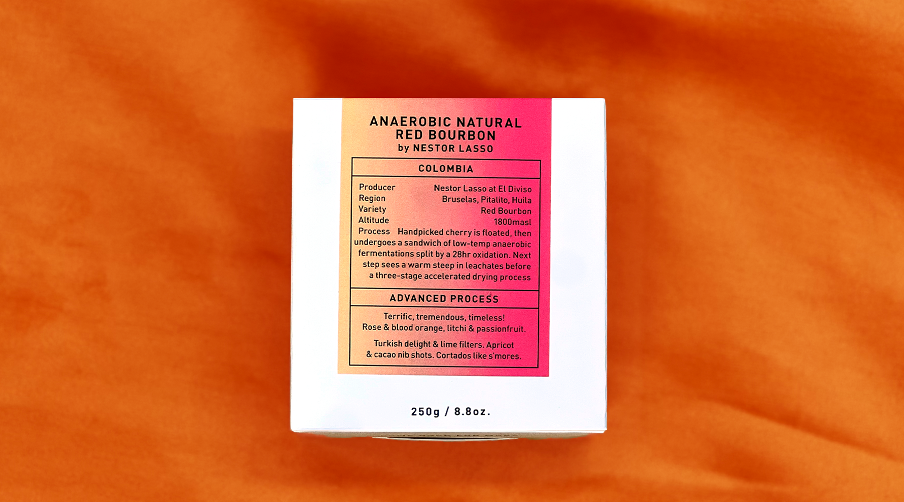 Anaerobic Natural Red Bourbon by Nestor Lasso