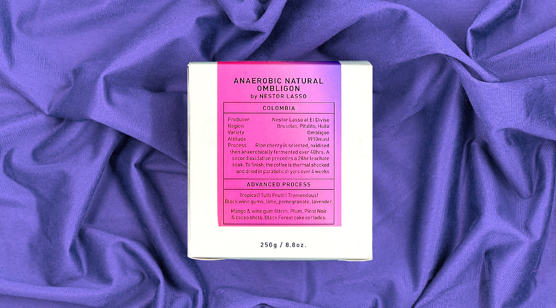 Anaerobic Natural Ombligon by Nestor Lasso, Huila