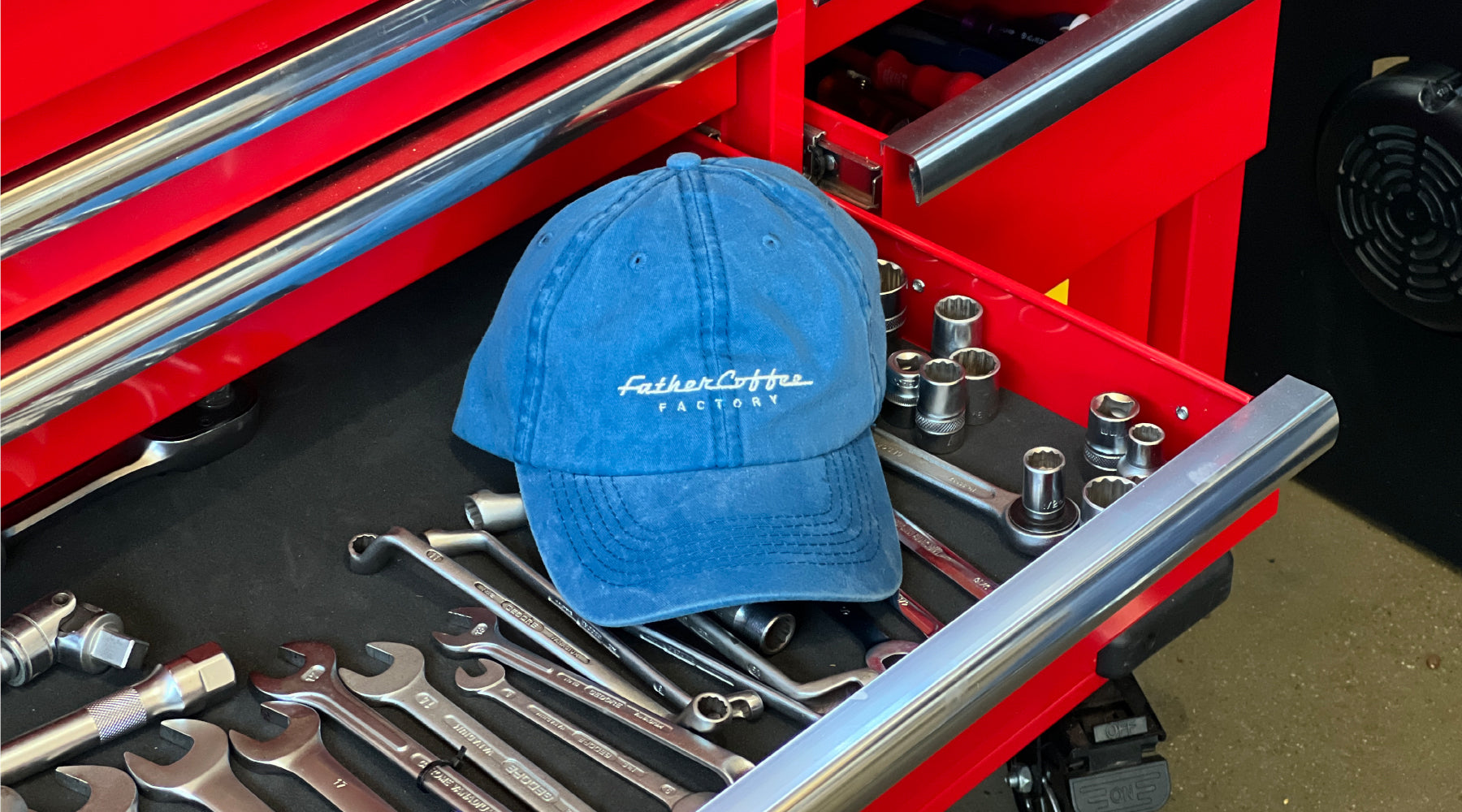 Blue Shop Cap
