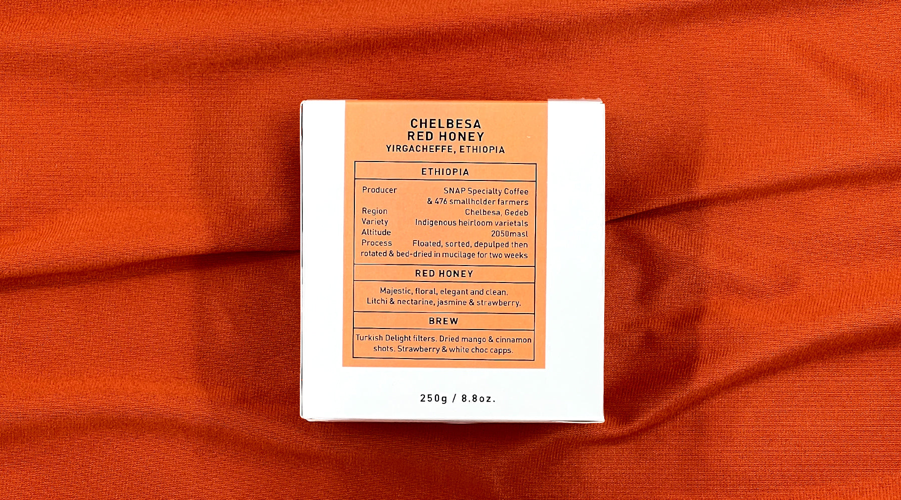 Chelbesa Red Honey, Yirgacheffe
