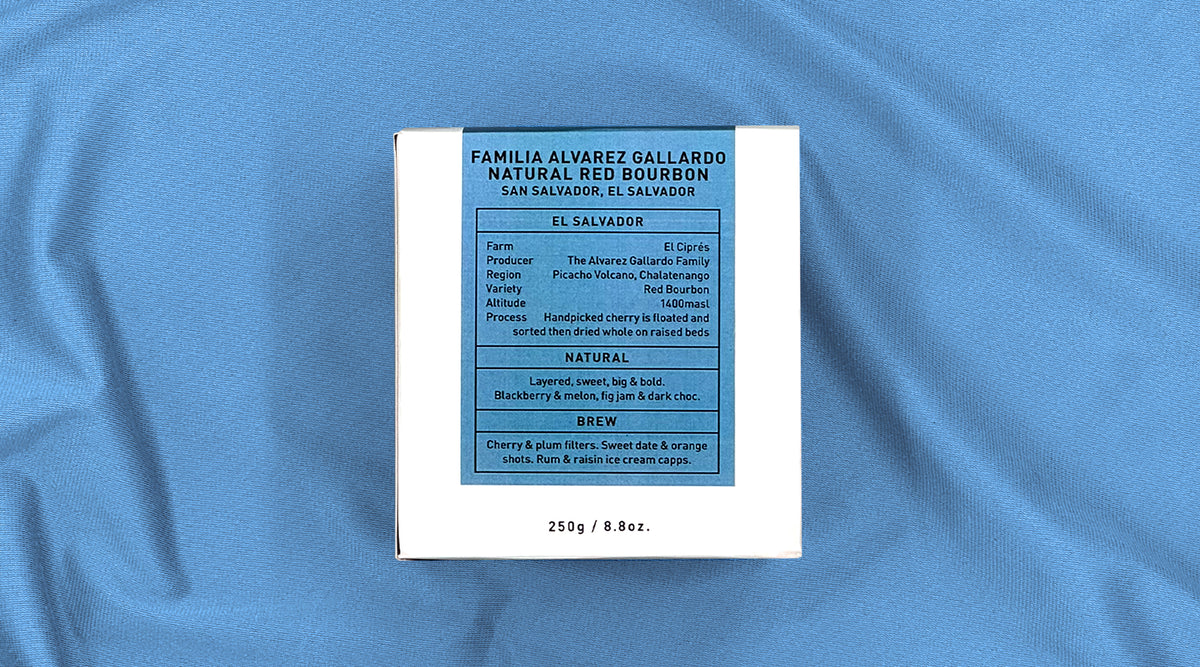 Familia Alvarez Gallardo Natural Red Bourbon, San Salvador