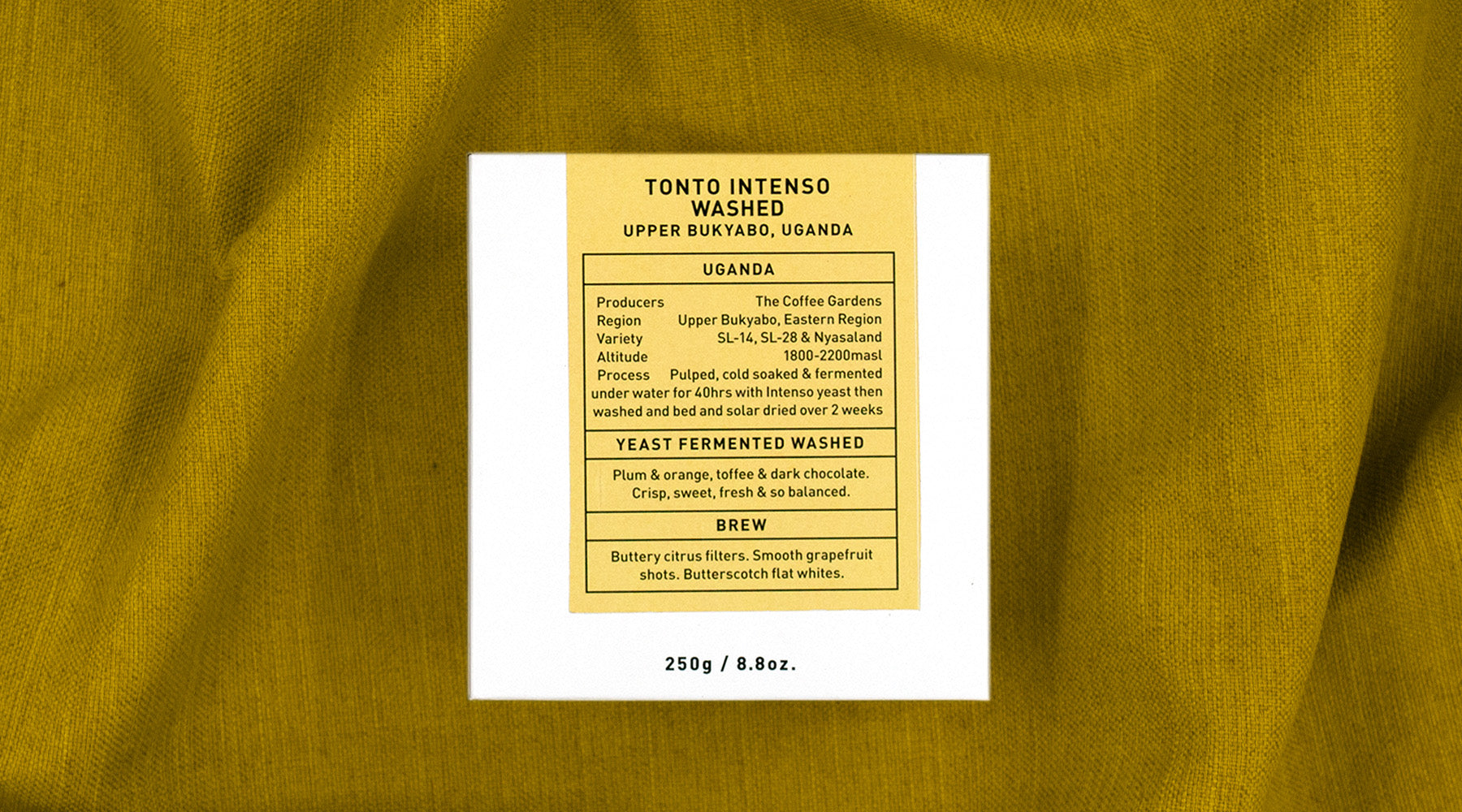Tonto Intenso, Washed, Upper Bukyabo