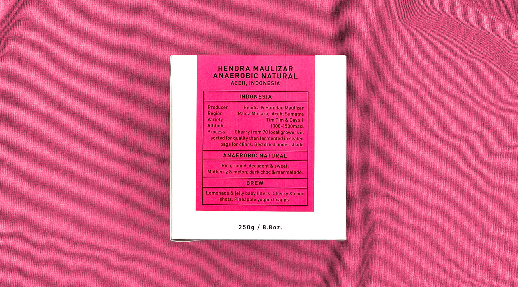 Hendra Maulizar Anaerobic Natural, Aceh