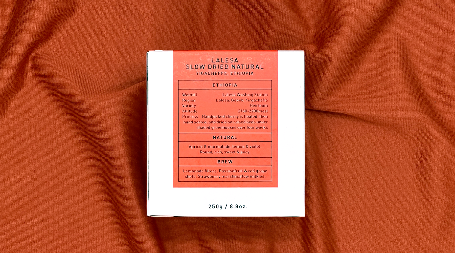 Lalesa Slow Dried Natural, Yirgacheffe