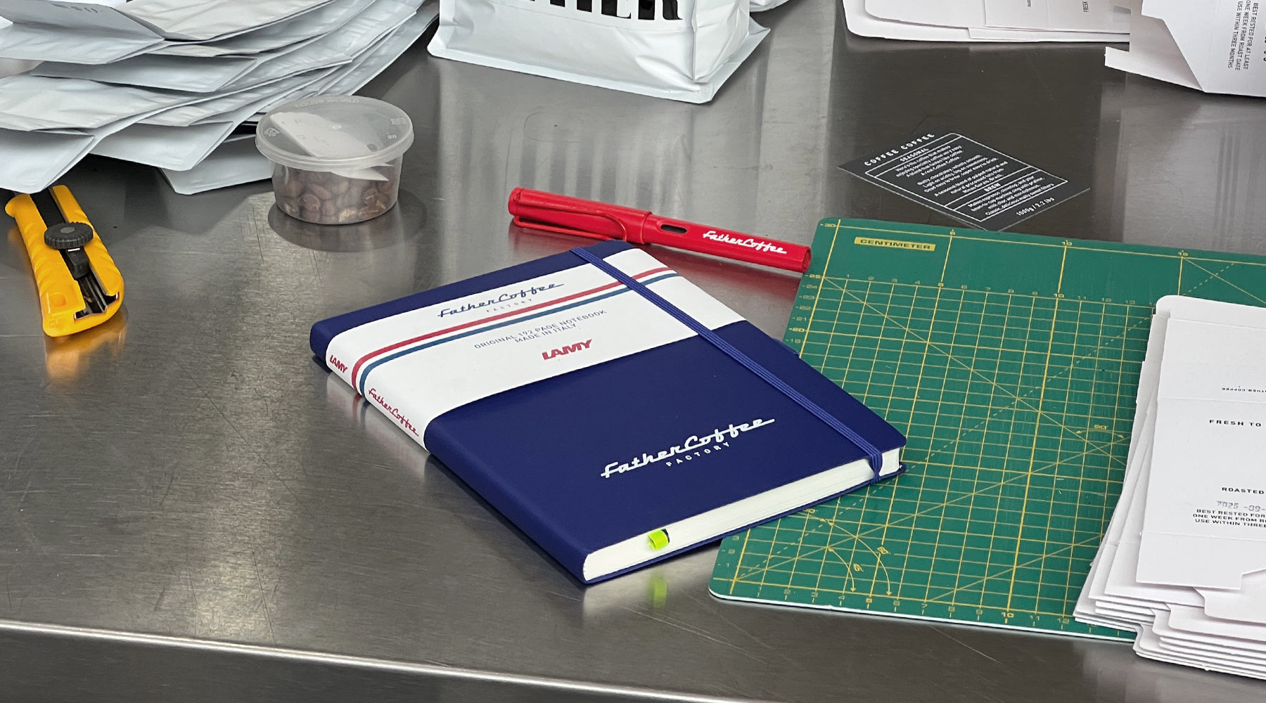 Factory Edition Lamy Notebook - Blue