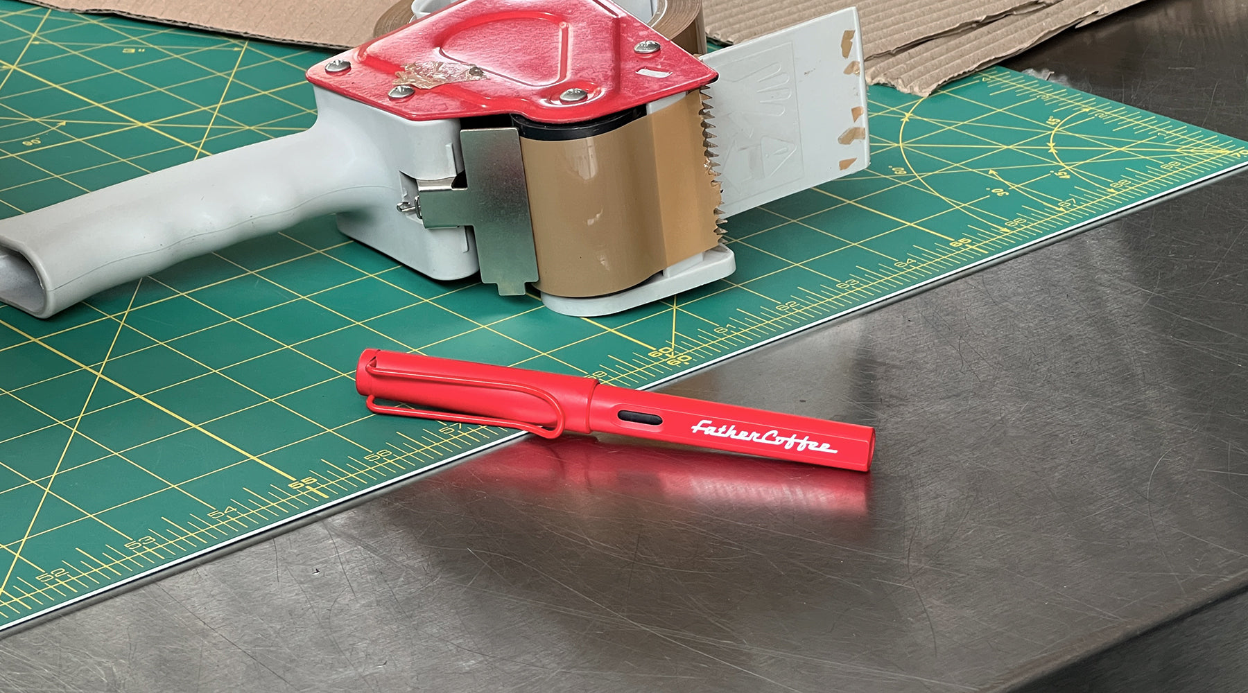 Factory Edition Lamy Fountain Pen - Matte Red