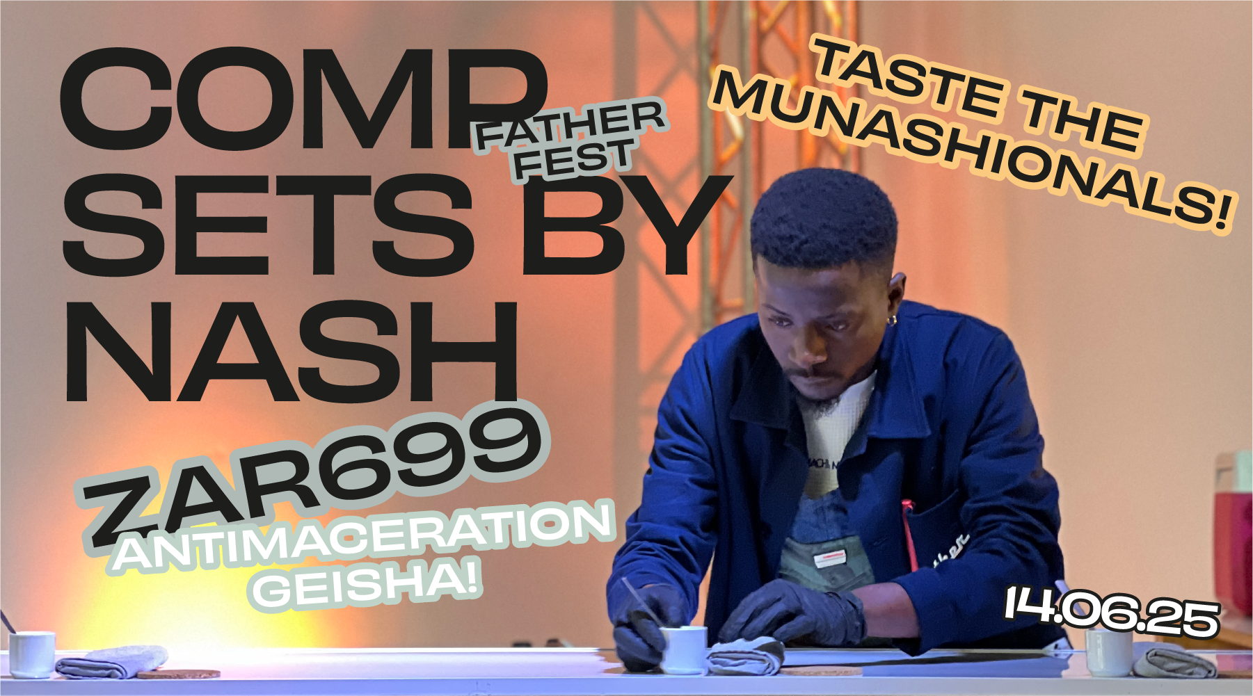 Munashionals Barista Champs Geisha Antimaceration Tasting Experience
