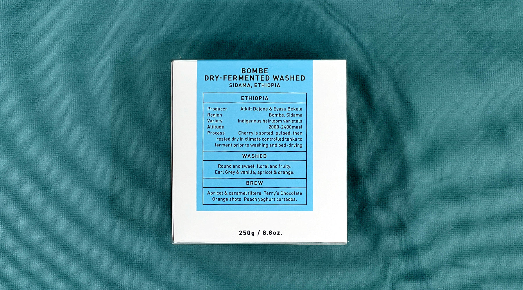 Bombe Dry-Fermented Washed, Sidama