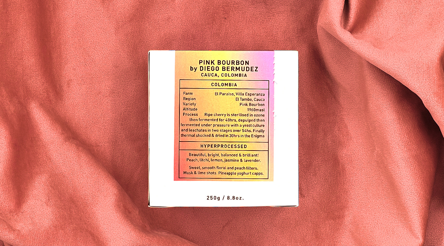 Pink Bourbon by Diego Bermudez, Cauca