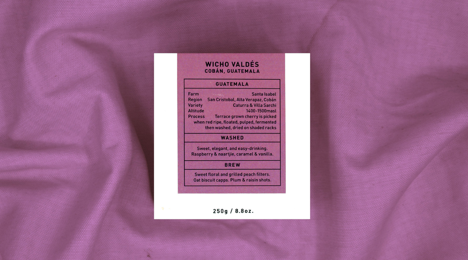 Wicho Valdés, Cobán