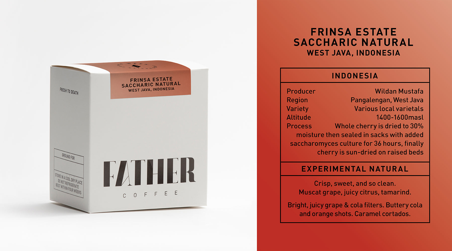 Frinsa Estate Saccharic Natural, West Java, Indonesia