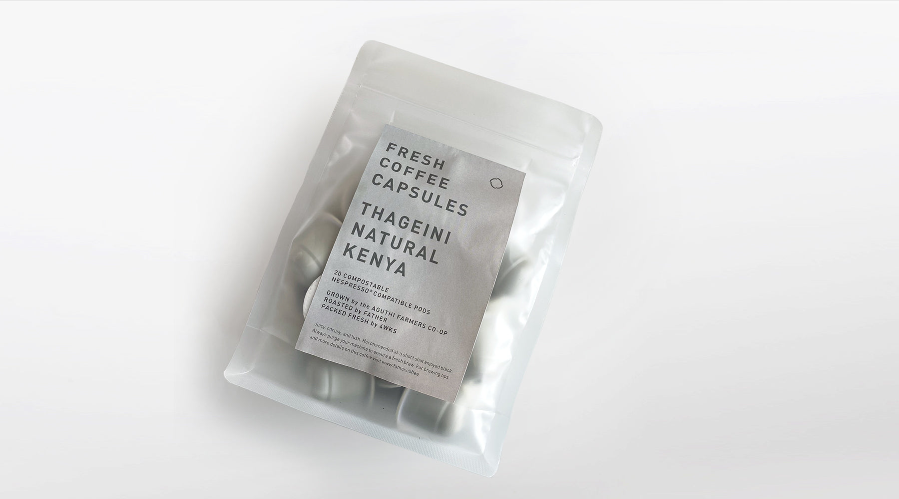 Father x 4WKS Seasonal Capsules – Thageini Natural, Kenya